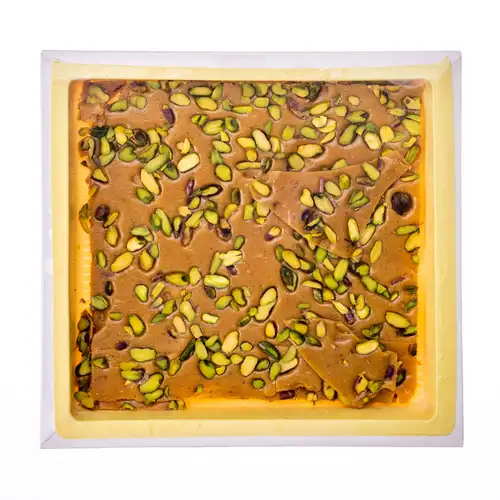 سوهان عسلی تخت مغز پسته (250 گرم)